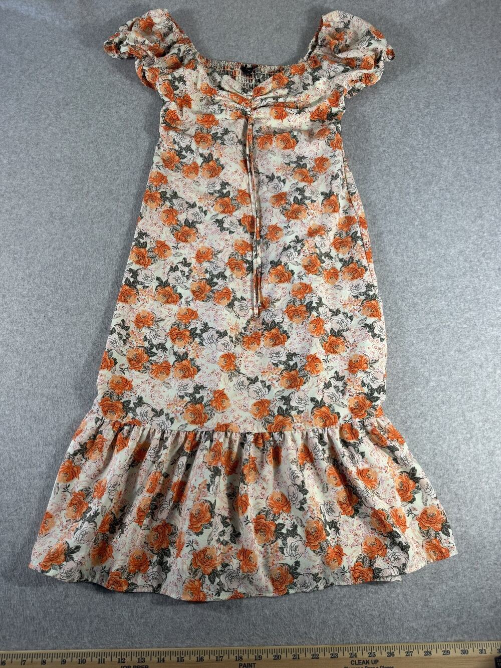 As U Wish Dress, Floral Sundress, Size S, Semi Formal Dress